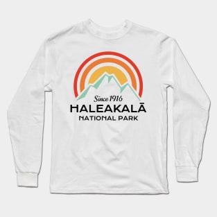 Haleakala National Park Sticker Long Sleeve T-Shirt